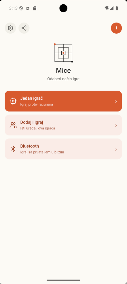 Početni ekran