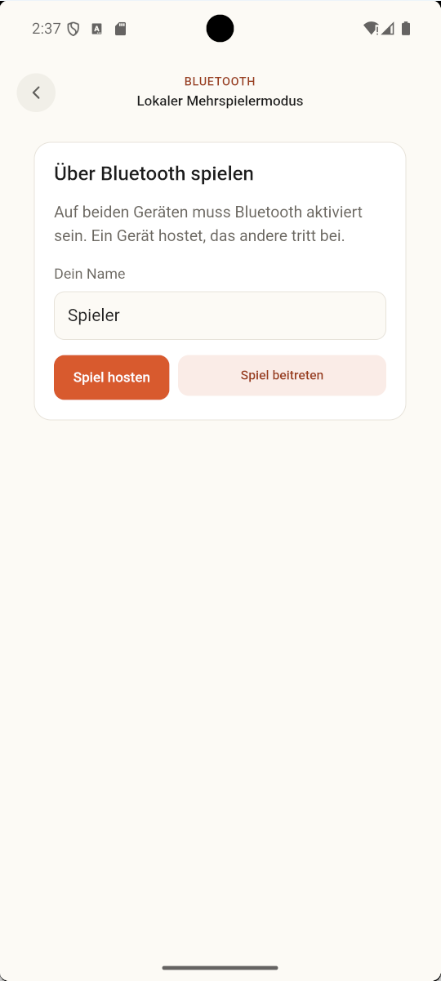 Einrichtung des Bluetooth-Mehrspielermodus